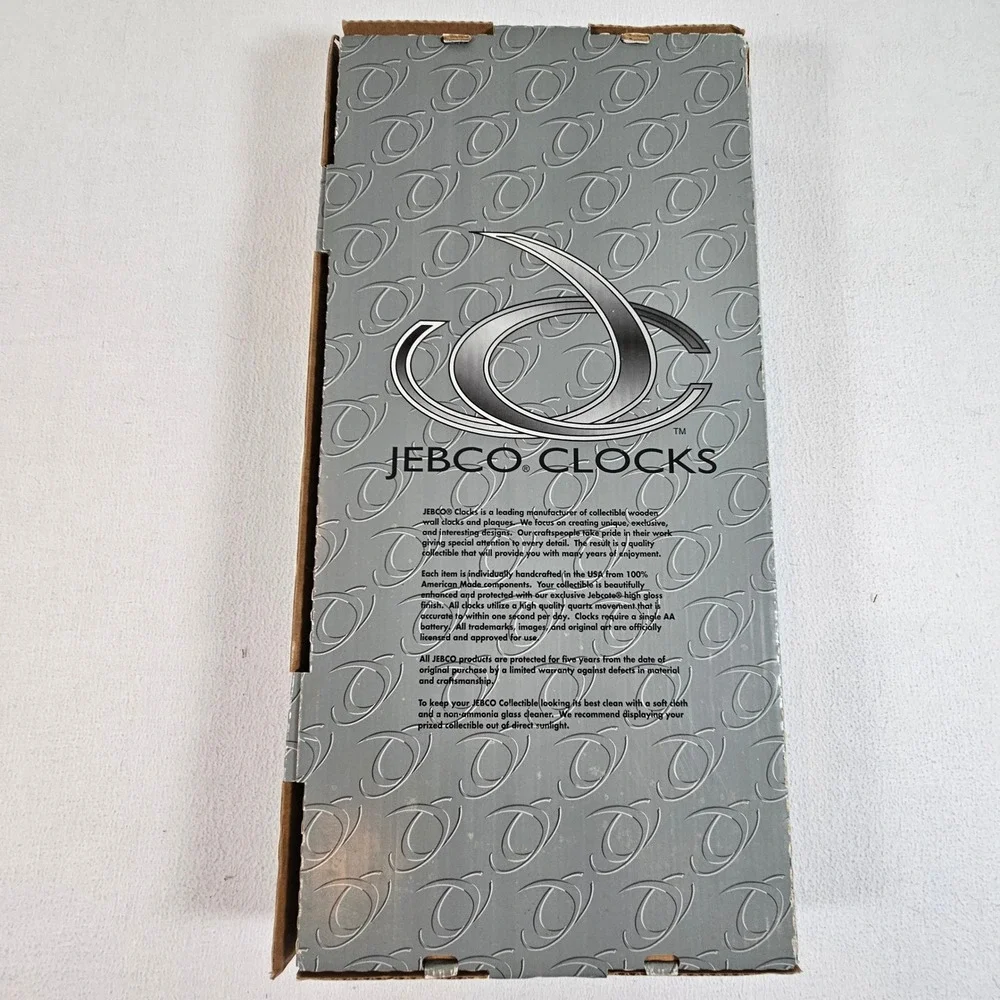 Jebco Clocks Jeff Gordon NASCAR Wall Clock Limited Edition 472/5000 24 DuPont